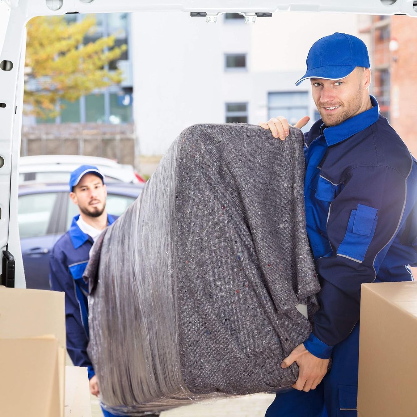 Coperte: 40 Umzugsdecken, Packdecken Umzug, Schutzdecke – Nuovo e nell'imballaggio originale da Bülach venduto da StoreInShop.com 1