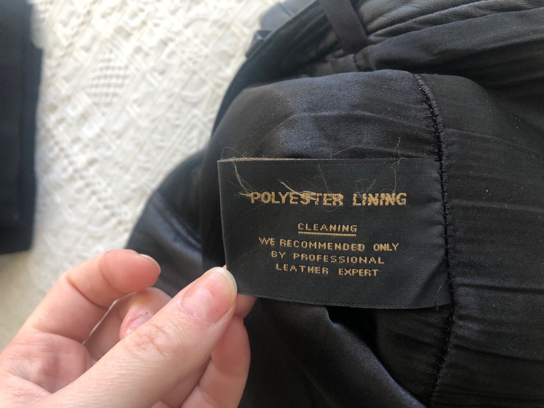Hosen: Pantalon en vrai cuir – Gebraucht aus Onex von kattrina 6