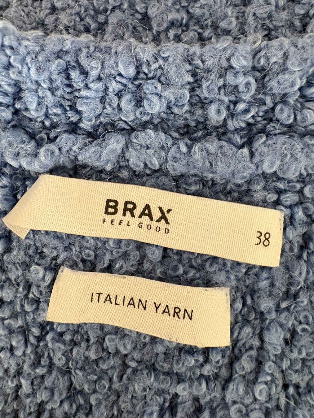 Brax Maglioni & Felpe: Brax Pullover hellblau Gr. 38 Merino Alpaka Sherling weich – Nuovo (secondo la descrizione) da Regensdorf venduto da secondchancefashion 5