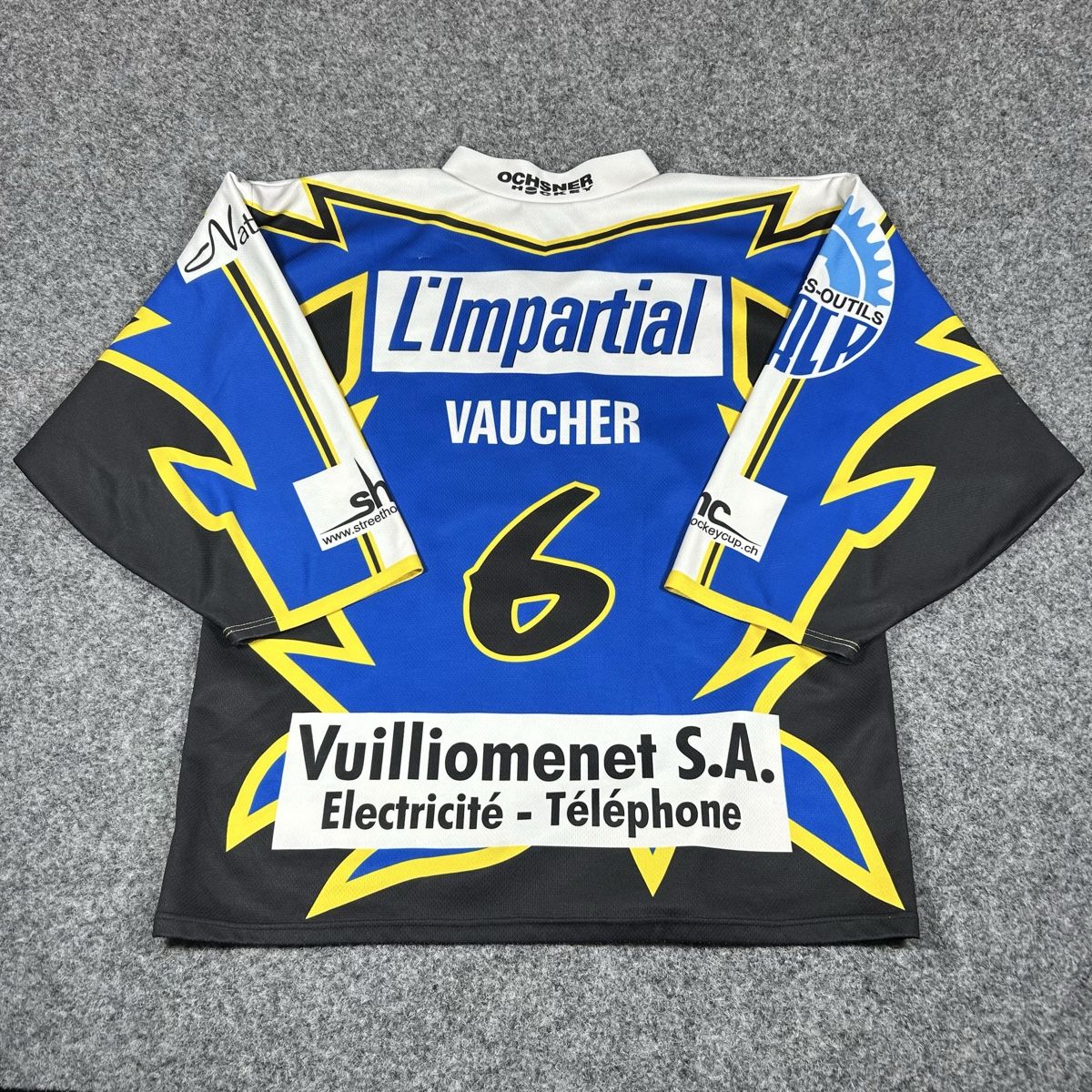 Canottiere & Pantaloni: Catcher ice hockey shirt  – Usato da La Sagne NE venduto da Matlasape
