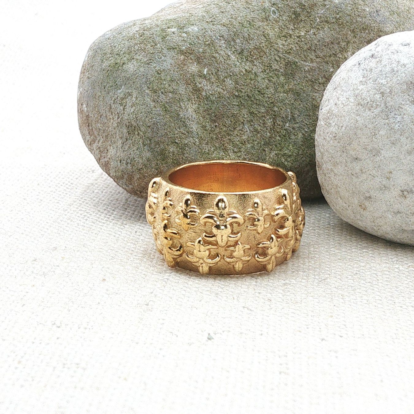 Olga Ribler Anelli: Statement Silber Ring 925 gelbvergoldet Grösse 55 – Nuovo (secondo la descrizione) da Luzern venduto da Schmuckoutlet 3