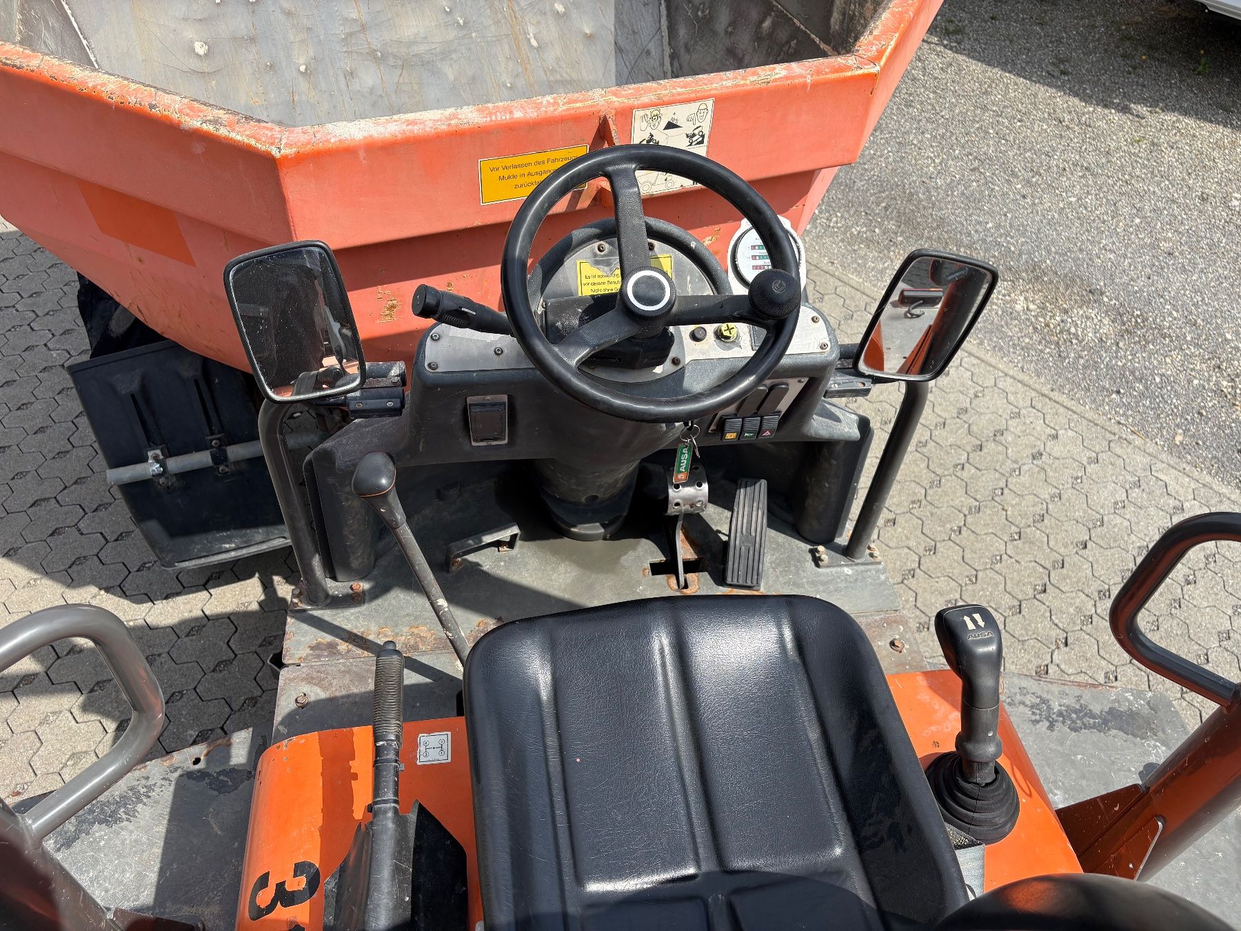 Bagger: Raddumper Ausa D 600 – Gebraucht aus St. Erhard von Bre-26 3
