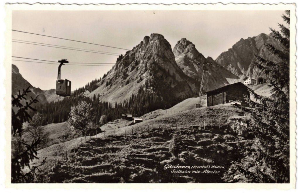 Ansichtskarten: Erstfeld - Luftseilbahn Schwandiberg – Gebraucht aus Binningen von Mountainrider