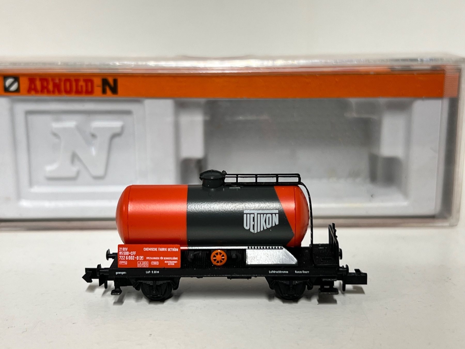 Arnold Modellini di ferrovie: Spur N Arnold UETIKON SBB – Usato da Geroldswil venduto da TopTrain54
