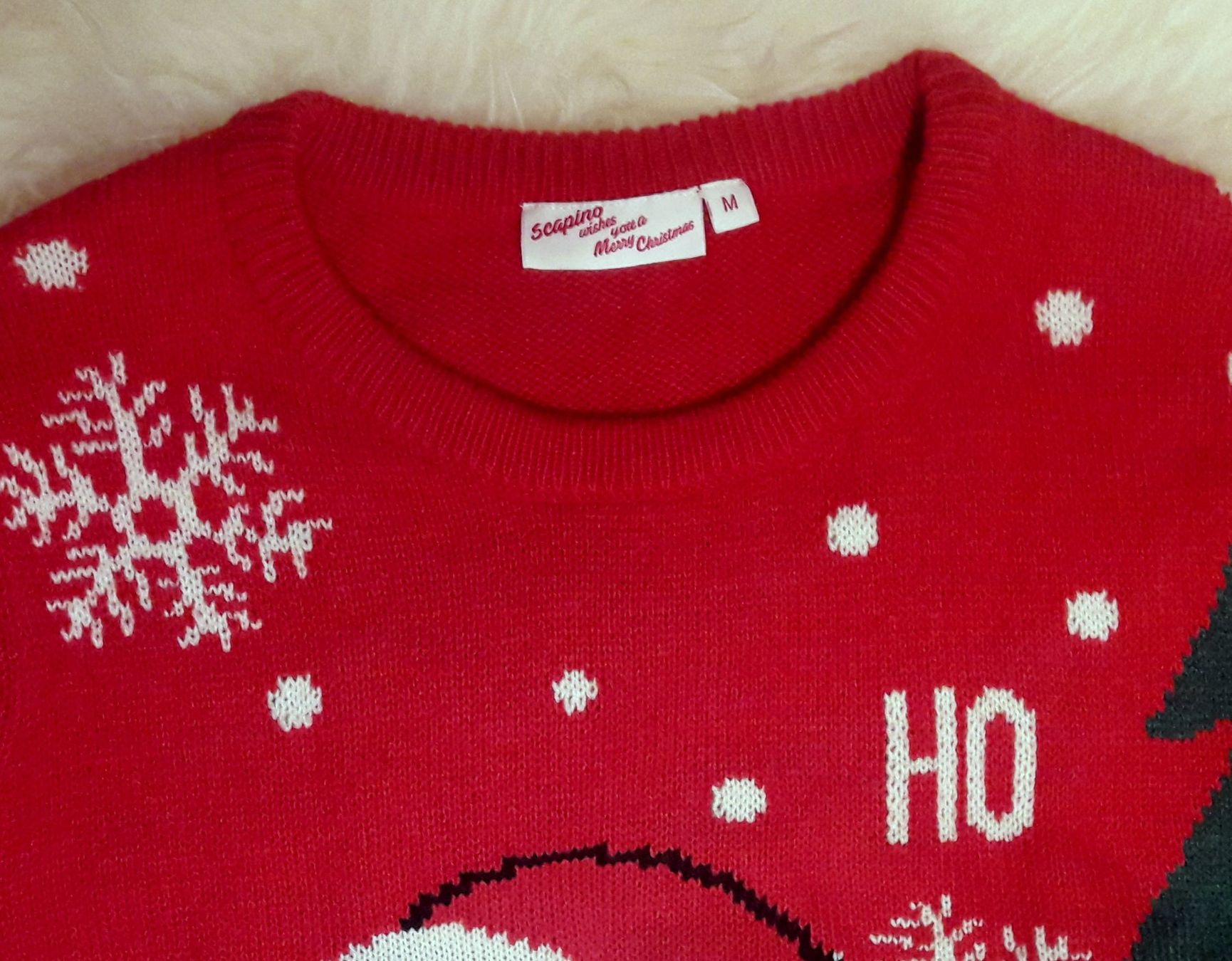 Maglioni & Felpe: Weihnachtspulli crazy Santa Claus rot Gr. M – Nuovo (secondo la descrizione) da Zürich venduto da Mukumukus 2