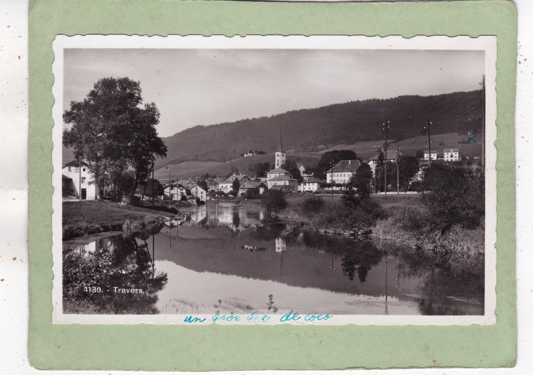 Ansichtskarten: Travers 1942 – Gebraucht aus Herisau von Lisegrat2008