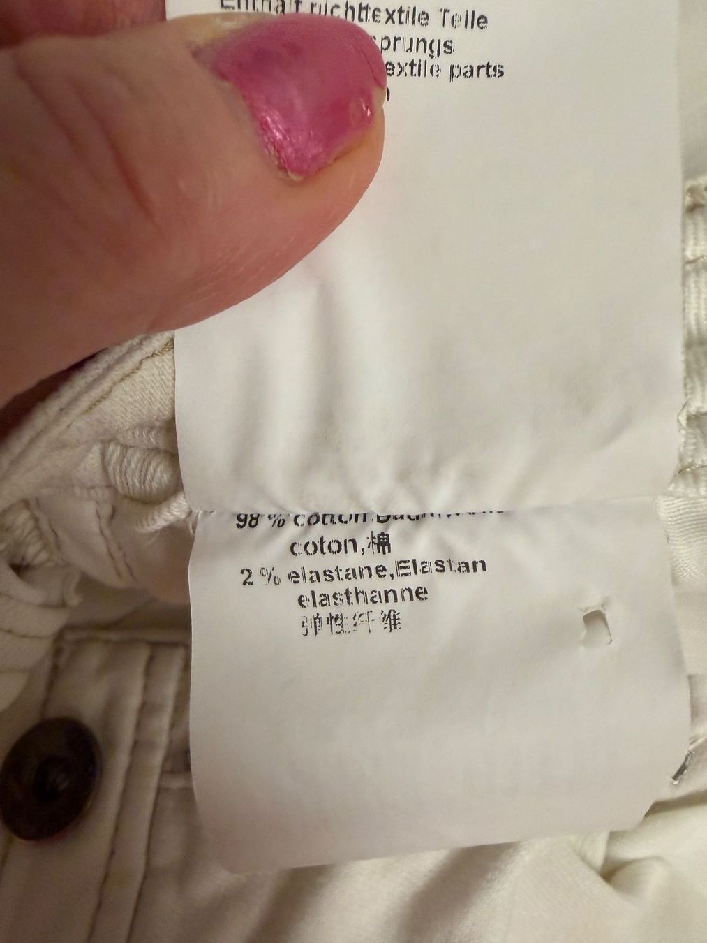 Marc Cain Hosen: Marc Cain Bermudas Crèmefarben Size 3 – Gebraucht aus rheineck von norwegianwood52 5