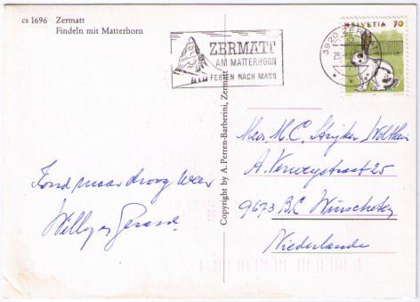 Cartes postales: Zermatt - Findeln mit Matterhorn – D'occasion à Binningen par Mountainrider 1