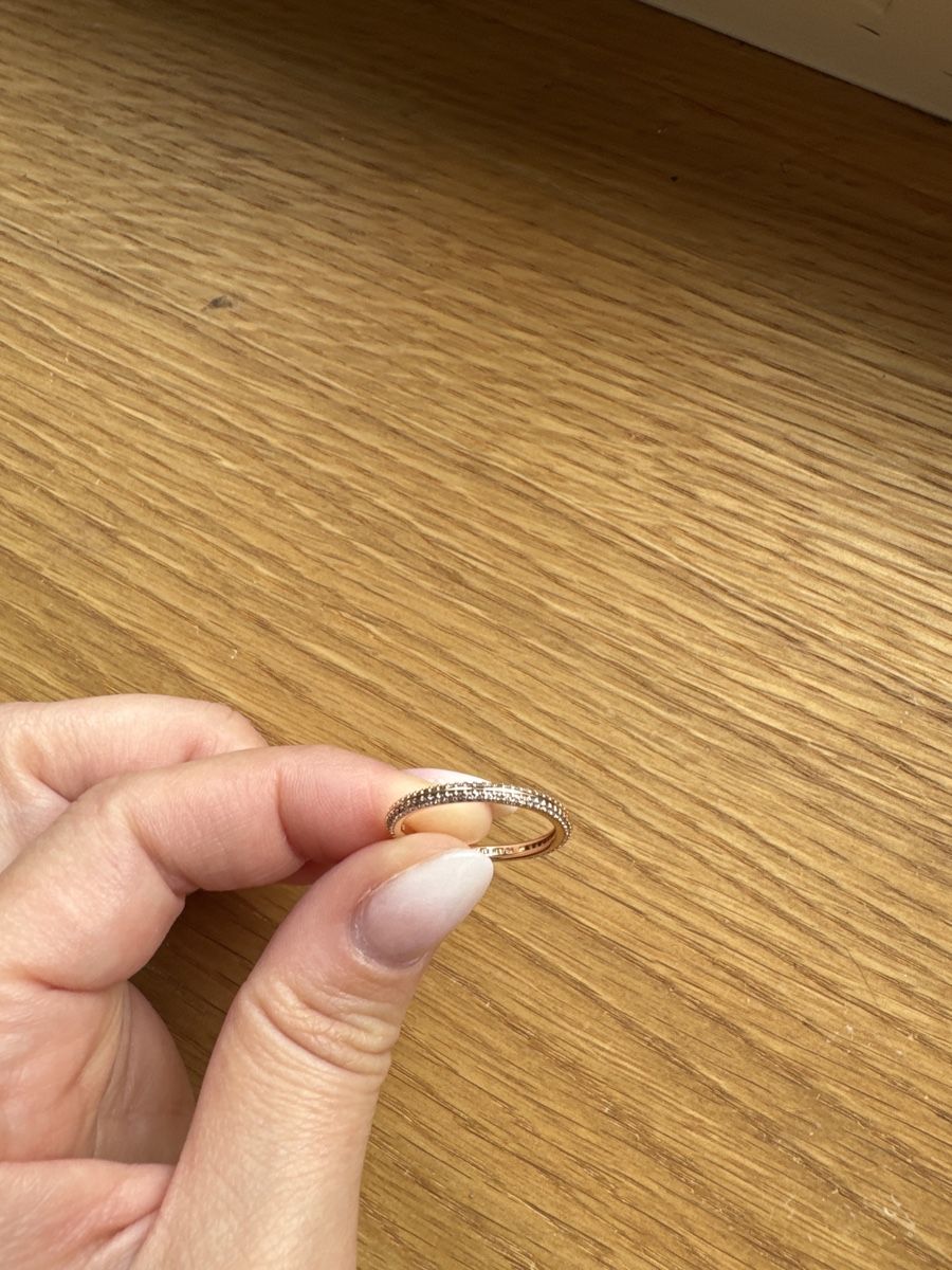 Pandora Ringe: Pandora Pavé Ring Gr. 54 - roségold – Neu (gemäss Beschreibung) aus Freienstein von flo_zsb2 1