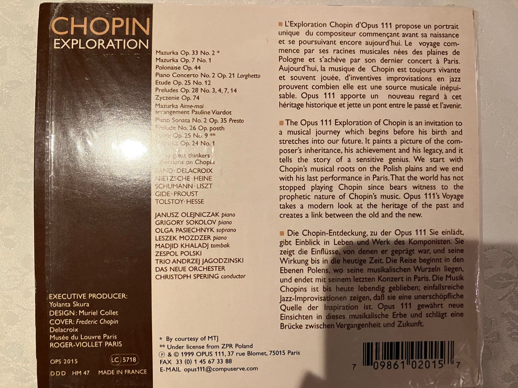 CD: CD Chopin – Usato da Thun venduto da Rebeccat 1