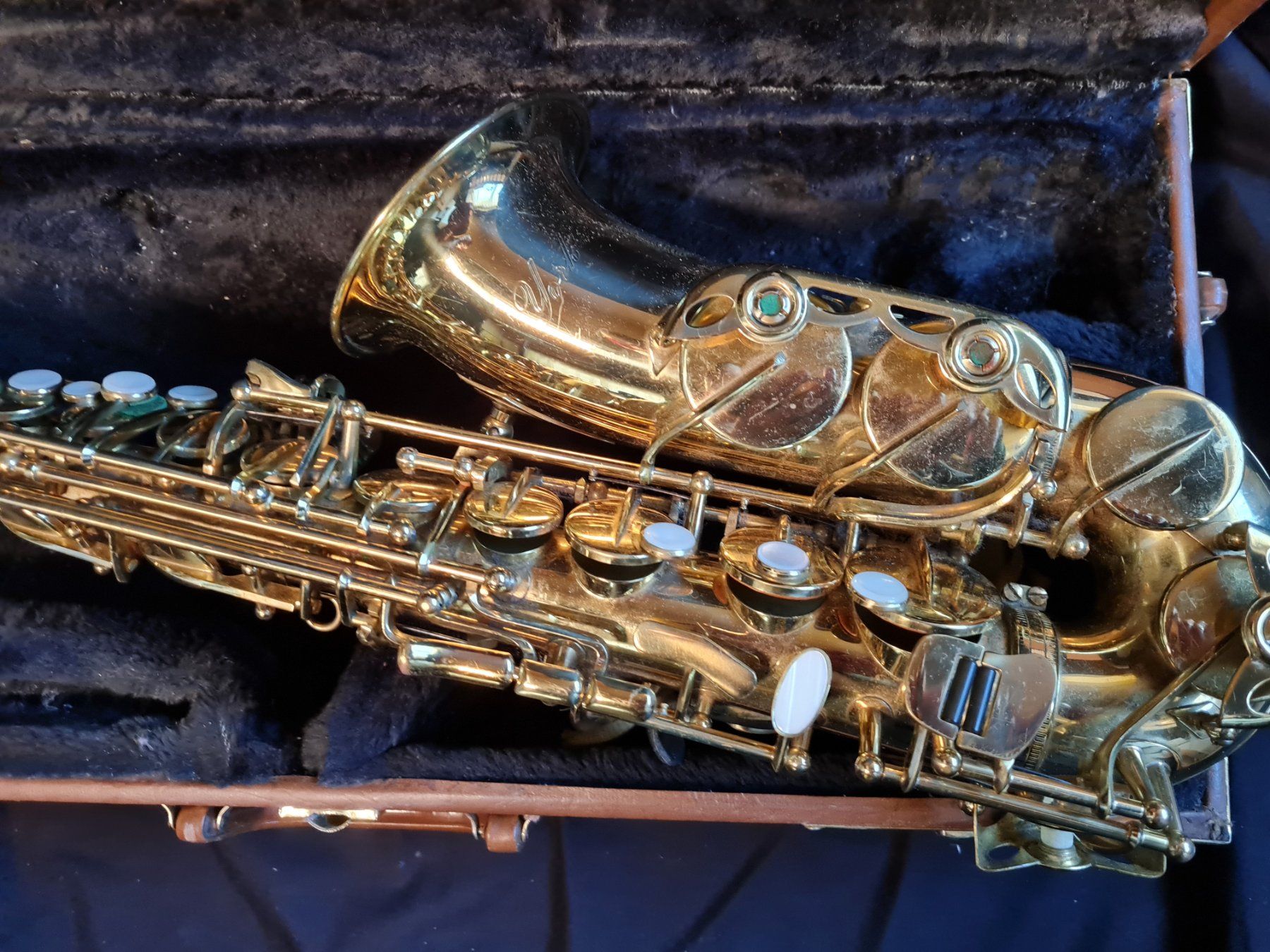 Strumenti musicali: Altsaxophone Jork mit Koffer – Usato da Saland venduto da Idee2005 1