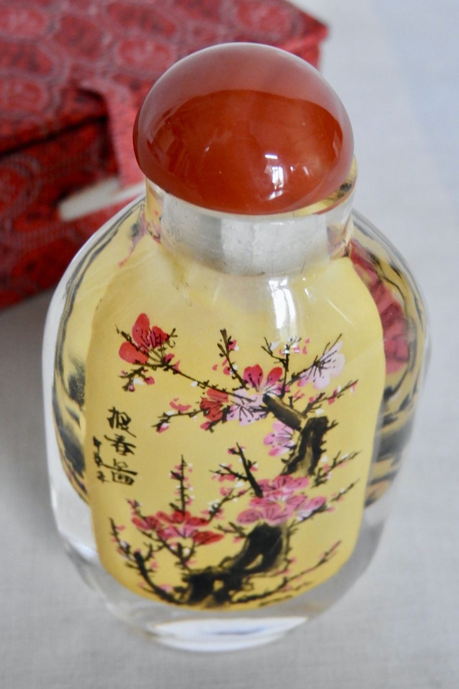 Flaconi: Snuff Bottle aus Glas mit Box, China. – Usato da Horw venduto da luzernicus 1