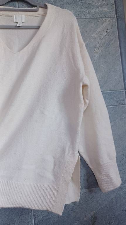 Pulls & Sweat-shirts: H&M Strickpullover Gr. L  Creme | Sehr warm  – D'occasion à Burgdorf par Damlaf_9 4