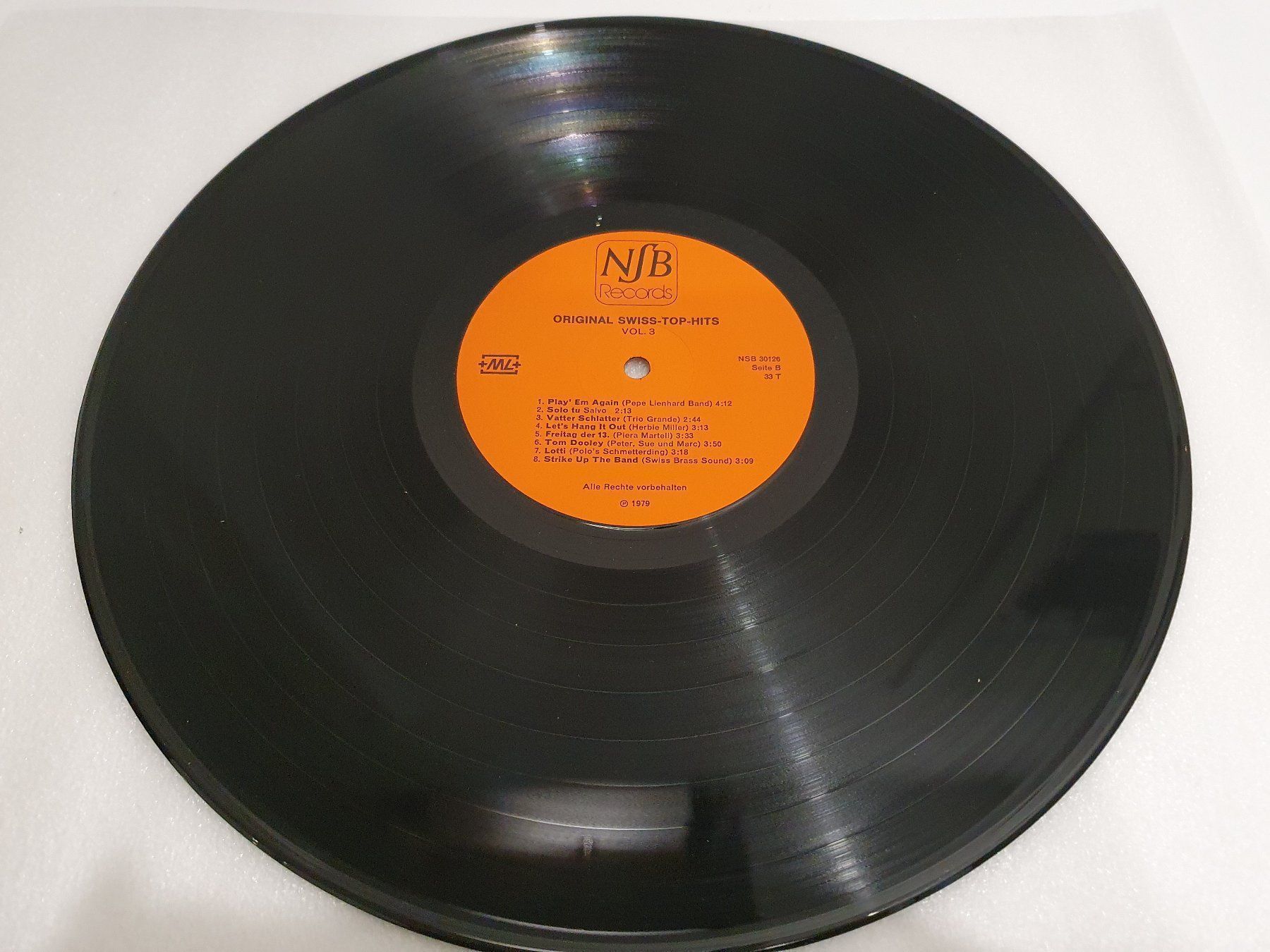 Dischi in vinile: Original Swiss-Top-Hits Vol. 3 – Usato da Uster venduto da Vinyl-Leidenschaft 5