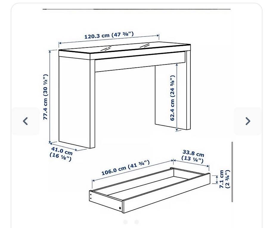 Tavoli da trucco: Ikea Schminktisch – Usato da Grosswangen venduto da son_n9wb 2