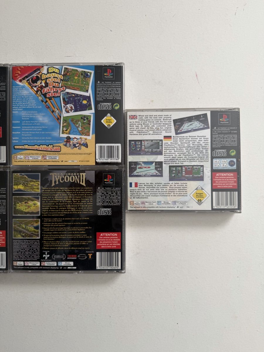 Spiele: Lot 5 jeux PlayStation 1 – Gebraucht aus Genève von sho_67qj 3