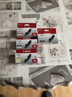 Canon-Patronen, Original 551, XL, 1xY-1xM-2xBK