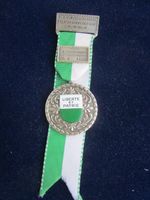 Medaille Auszeichnung mit emailliertem Kantonswappen Vaud VD