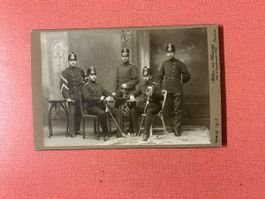 Historisches Foto Militär Luzern Atelier Musegg 1913