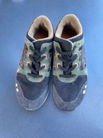 Asics Kinderschuhe Olive-Schwarz-Orange Grösse 33