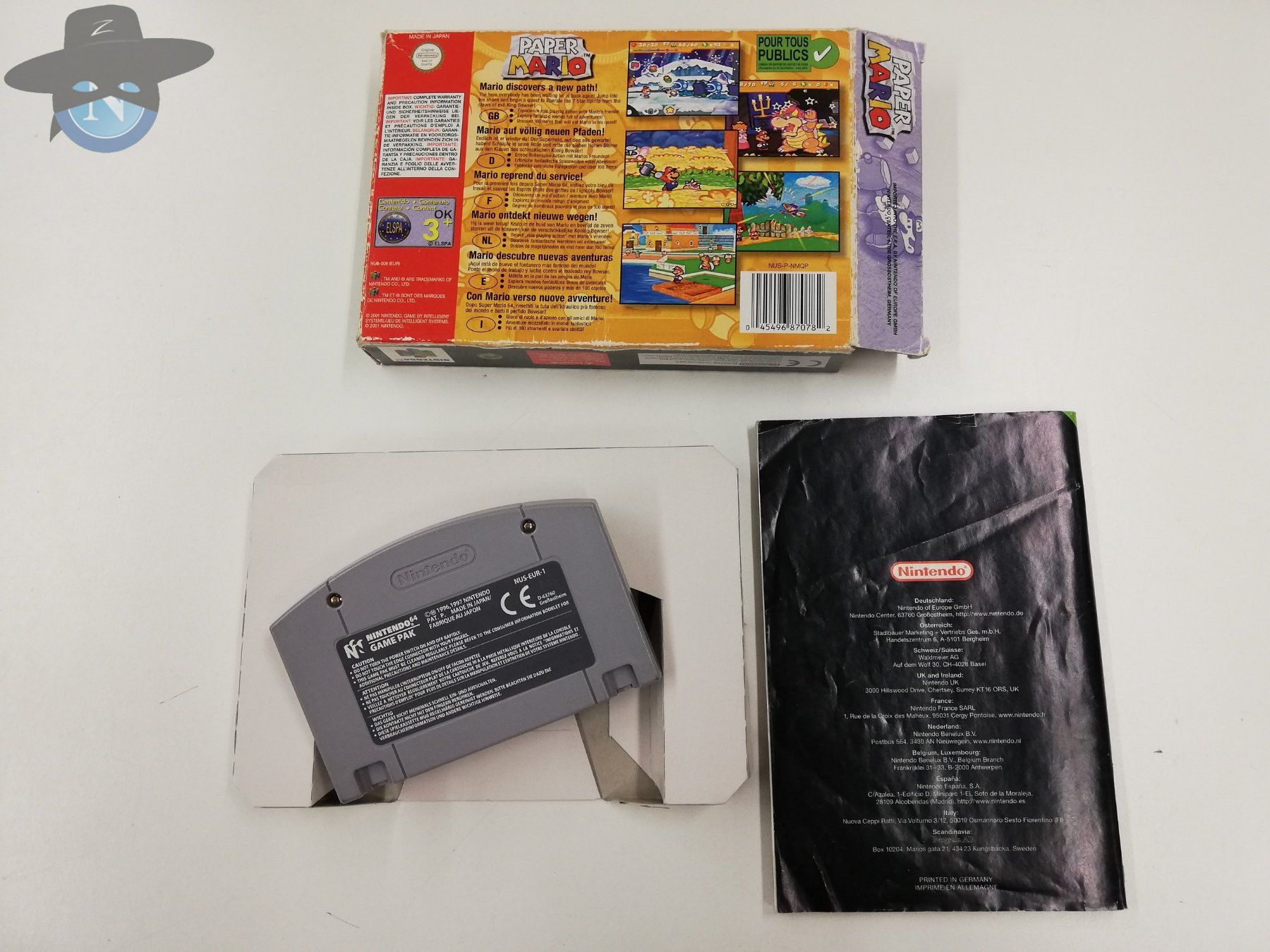 Nintendo Giochi: Paper Mario / Nintendo 64 N64 – Usato da St. Gallen venduto da zorro_dc 1