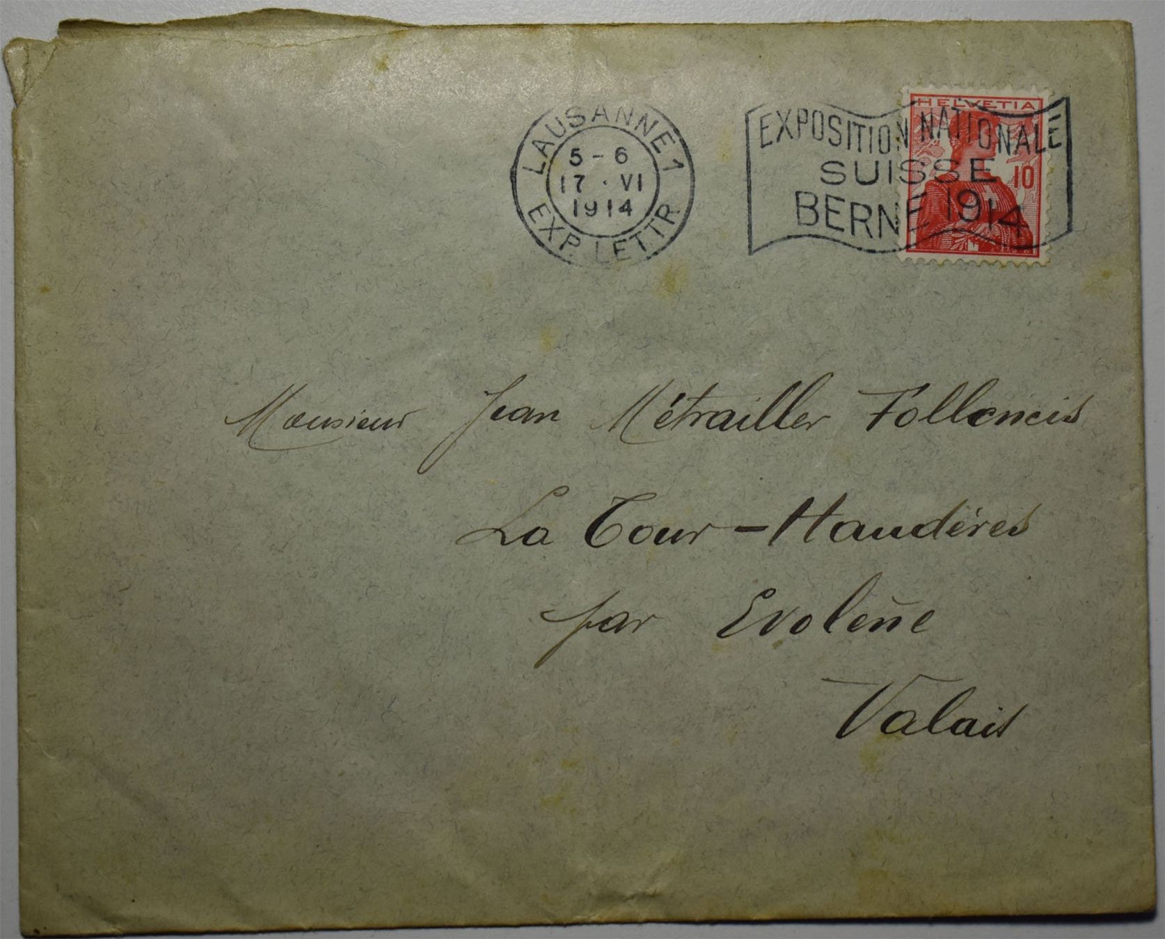 Buste & buste per spedizione: Lot de lettres anciennes – Usato da Petit-Lancy venduto da Pimose 8