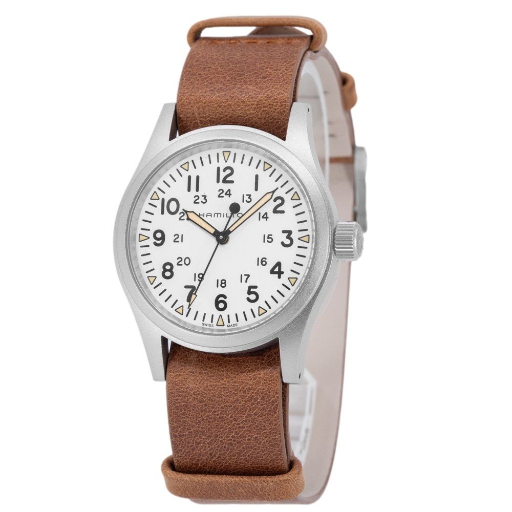 Hamilton Uhren: Hamilton H69439511 Khaki Field Mechanische – Neu und originalverpackt aus Schindellegi von harveystore