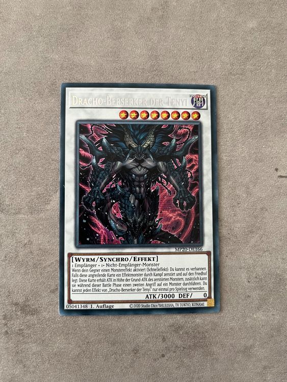 Dracho-Berserker der Tenyi (MP20-DE166), Secret Rare 1