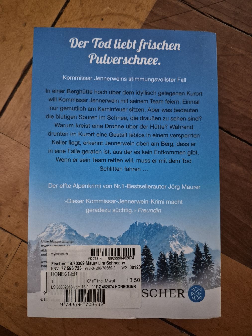 Bücher: im Schnee wird nur dem Tod nicht kalt  – Gebraucht aus Mels von Eventuell3 1