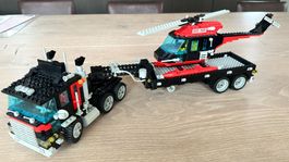 Lego 5590 Model Team Truck mit Helikopter inklusive top OVP