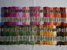 DMC Stickgarn Mouliné –  80er Pack – Sticktwist (Los A10)