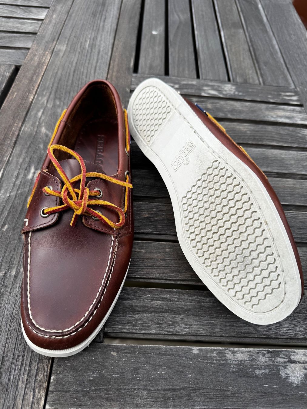 Sebago Damenschuhe: Sebago Dockside Portland - Waxed Bootsschuh – Neu (gemäss Beschreibung) aus Langenthal von vully30 1