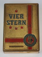Alte Blechdose Vier Stern Heidelberg Vintage