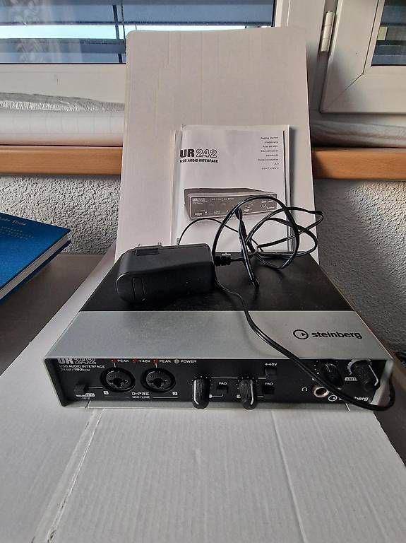 Registratori: USB 2 - Audio Interface Steinberg  UR-242 – Usato da Gerlafingen venduto da Gandalf266