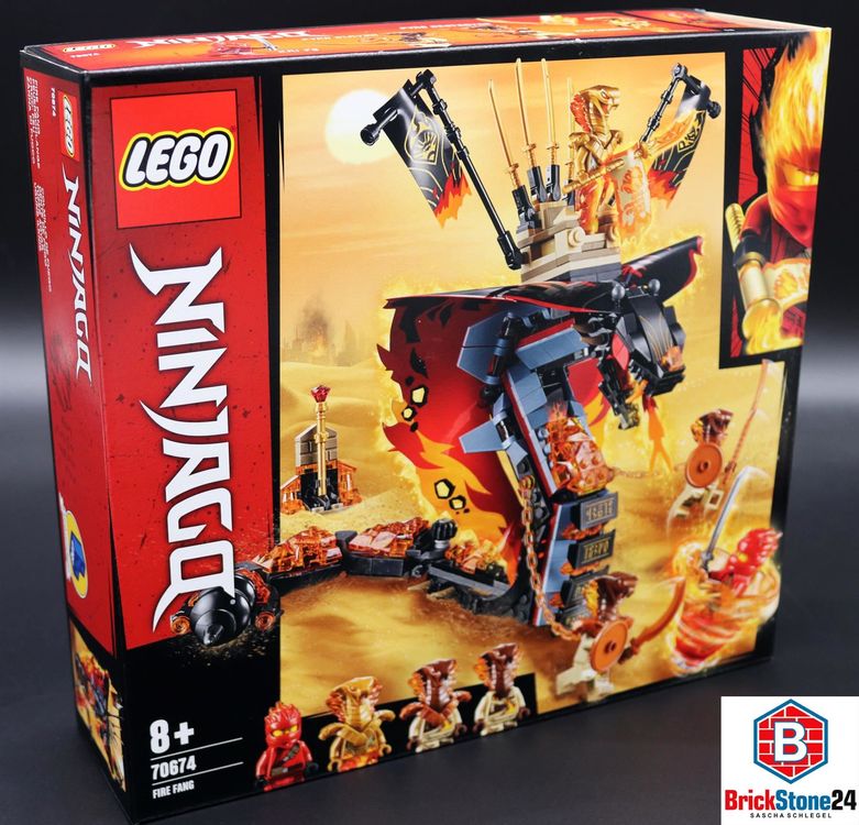 LEGO Ninjago 70674 FEUERSCHLANGE (Neu und originalverpackt) in ...
