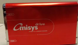 Externe Cmysis Festplatte, 5.25 Zoll, USB 2.0, Rot, (em41)