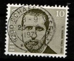 1971 - Porträts- A. Yersin, Bakteriologe