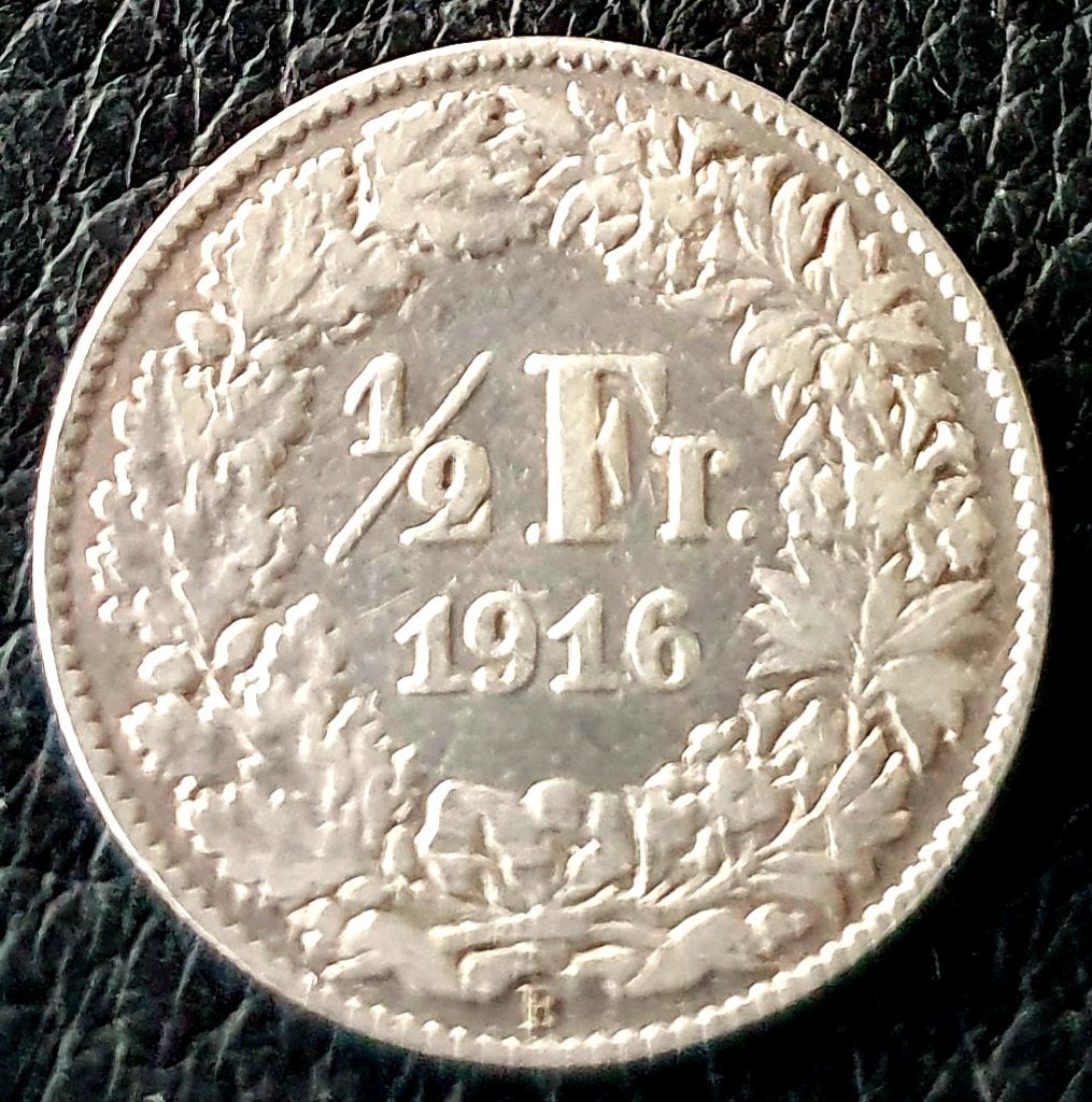 Tutti le monete: 50 Rappen 1916 – Usato da Egerkingen venduto da Acc1 1