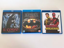 Il Corvo – Batman – Deadpool & Wolverine Blu-ray Italiano IT
