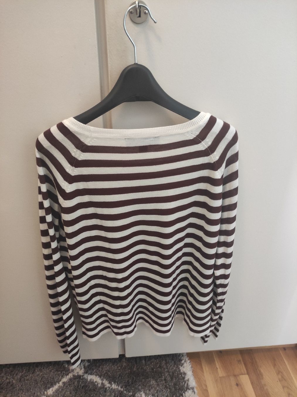 Zara Maglioni & Felpe: Gestreifter Pullover braun weiss, Zara,Gr. S – Usato da Schliern b. Köniz venduto da Pecannut 2