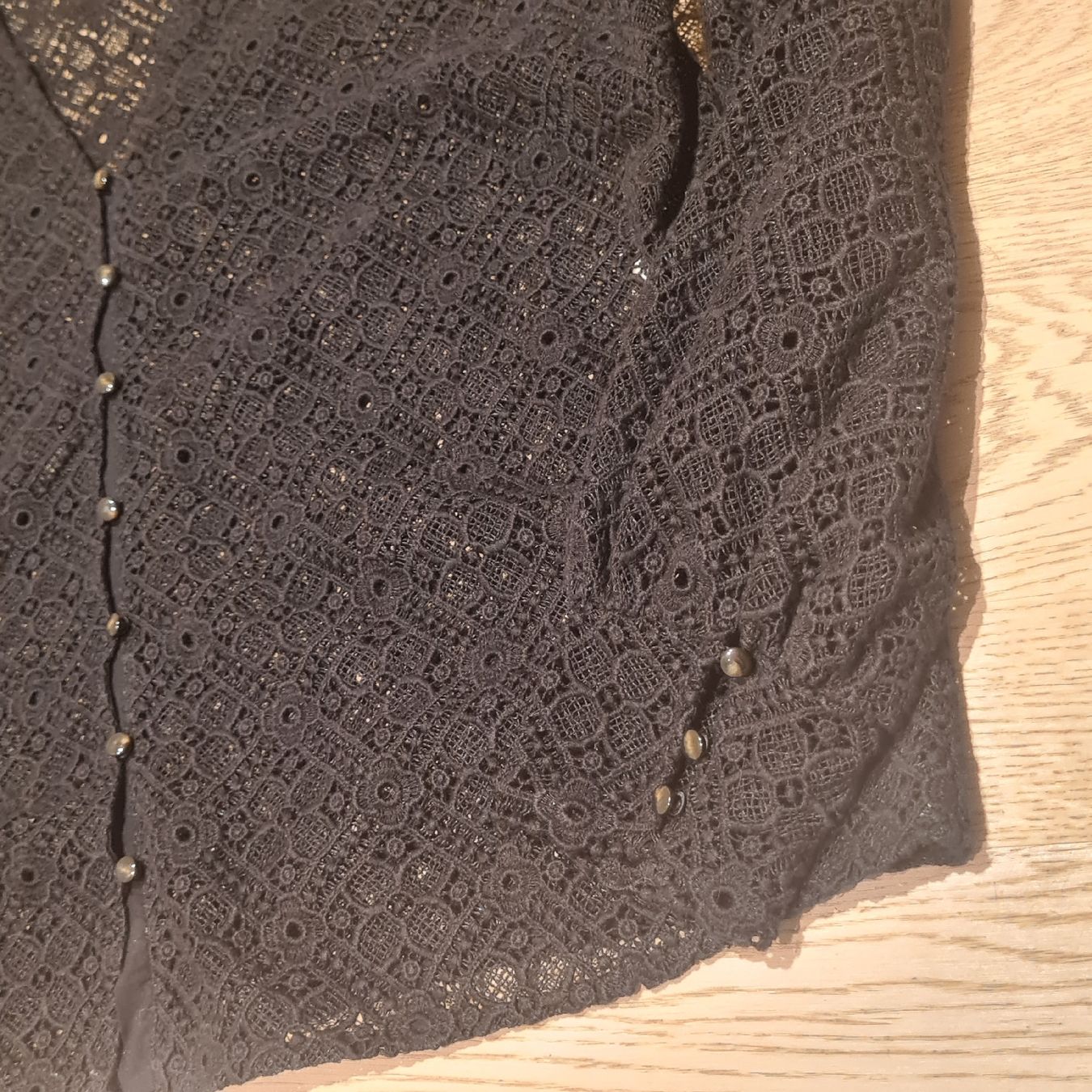 Giacche: Häkeljacke schwarz Gr.42 – Usato da Steinen venduto da turbogeiss99 2
