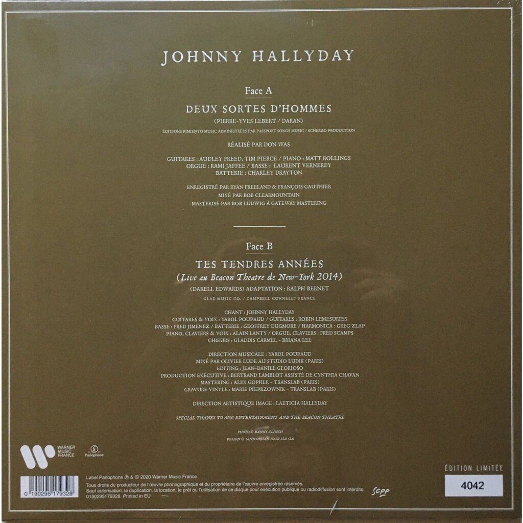 Dischi in vinile: JOHNNY HALLYDAY - DEUX SORTES D'HOMMES – Nuovo e nell'imballaggio originale da Bottens venduto da hotter-than-hell 1