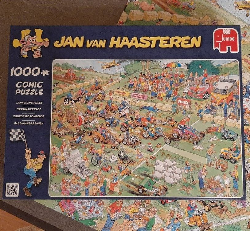 Puzzle 1000 Teile Jan van Haasteren " Traktoren Rennen" Kaufen auf Ricardo