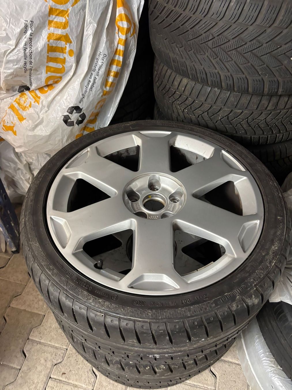 Audi Felgen: Originale Audi S4 Felgen 18' Zoll. – Gebraucht aus Basel von work_25 1