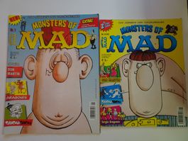 Monsters of Mad 1 & 02 Comic Hefte