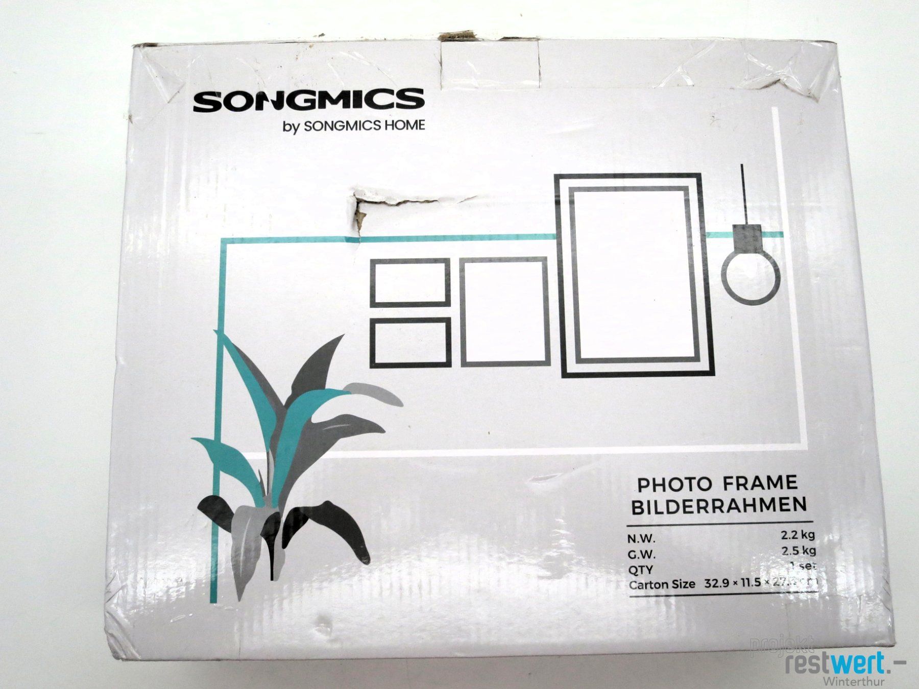 Bilderrahmen: SONGMICS Collage Bilderrahmen Set (10 Stk.) – Neu (gemäss Beschreibung) aus Winterthur von Restwert_Winterthur 4