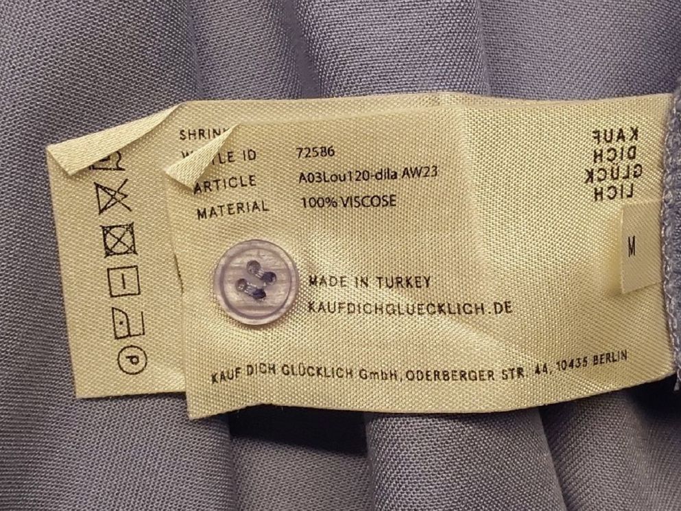 Blusen: Bluse  kaufdichglücklich M Viskose lila – Gebraucht aus Köniz von scopello12 6