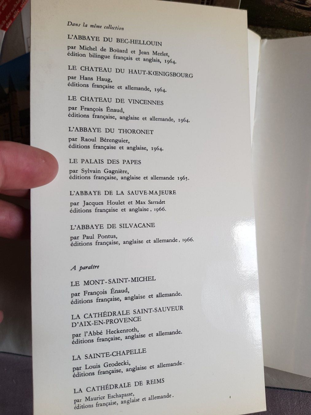 Libri: Le Chateau de Talcy - Jacques Houlet - 1966 – Usato da Walterswil BE venduto da Lonitti 7