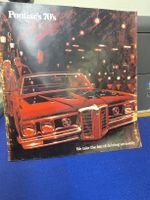 Pontiac 70er Jahre Katalog Grand Prix GTO Catalina RAR!!!