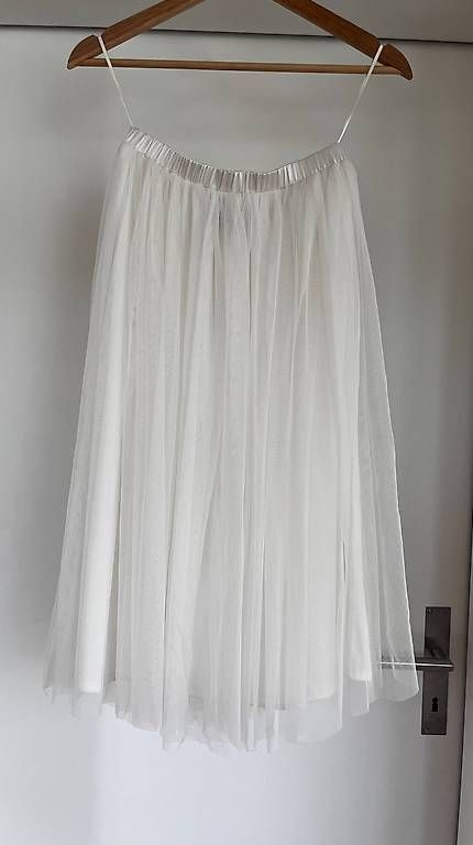 Gonne: Lace & Beads Tüllrock Weiss Gr. 8 – Usato da Liestal venduto da Schatzsucher90